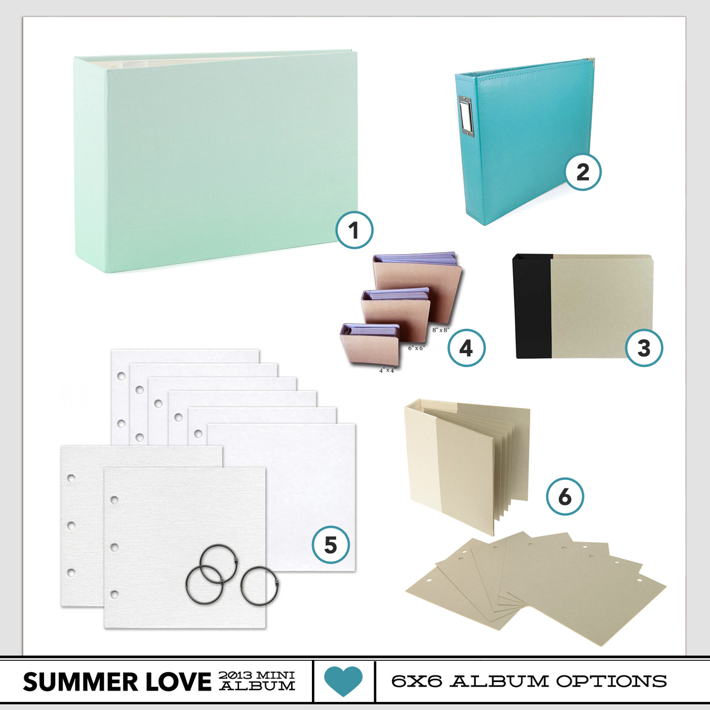 nettiodesigns_SummerLoveMini-6x6AlbumOptions