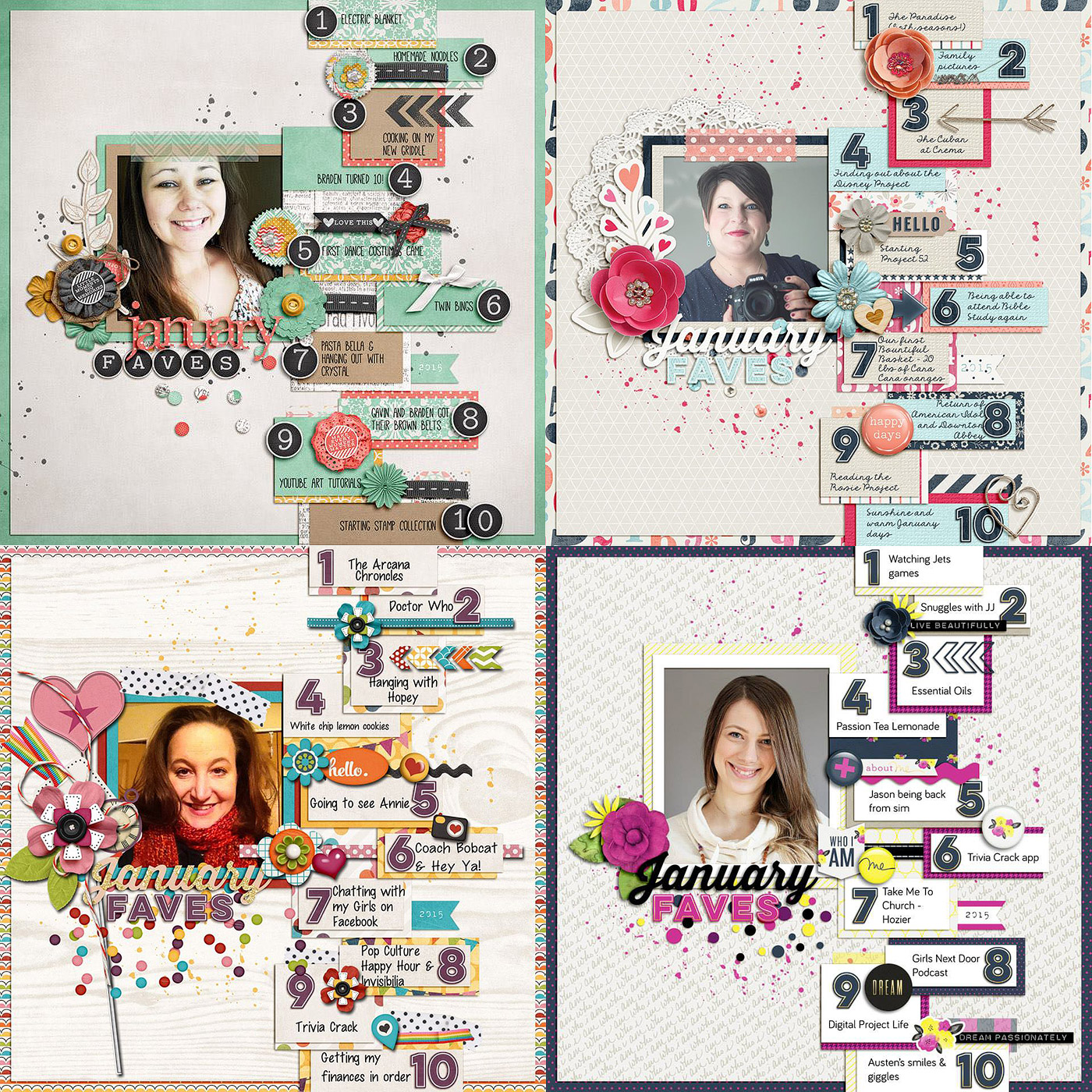The Faves Project: January Faves | via NettioDesigns
